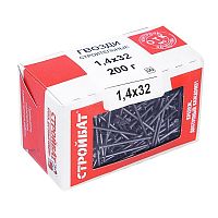 Гвозди  строительные Стройбат 1,4х32 (0,2 кг)  картинка